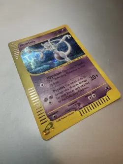 Mewtwo 20/165 Holo Rare Expedition Pokemon Card TCG MP - Image 3