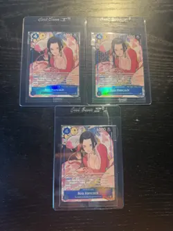 Boa Hancock ST17-004 SR Full Art Promo - One Piece Illustration Box 3 Card Lot - Image 1