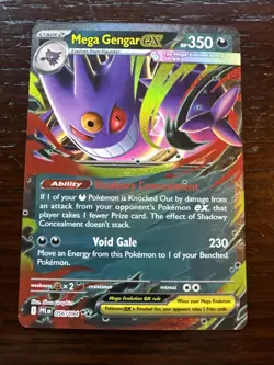 Pokemon Phantasmal Flames Lot Of 16 Cards Including Mega Gengar Double Rare - Image 1