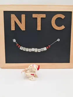 Bakugan Battle Brawlers Pearl Pyrus Dragonoid 610g B2 Classic Rare W/ Card - Image 2