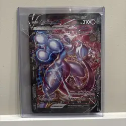 Mewtwo V Union Card SWSH161 Black Star Promo Pokemon Jumbo - Image 1