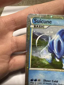 Suicune HGSS21 Promo Pokemon 2010 Rare Holo Card TCG Swirl - Image 4