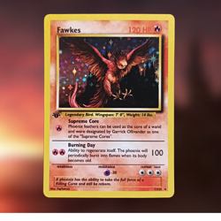Fawkes Harry Potter Pokemon Card - Image 3