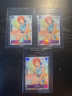 O-Nami (Illustration Box Vol.1) OP05-062 One Piece Promo Foil 3 Card Lot - Image 1