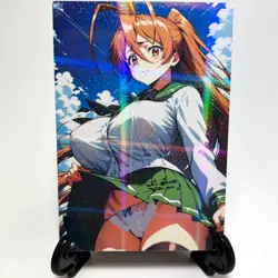 Highschool of the Dead Rei Miyamoto Sexy Anime Waifu Girl Goddess Story Art Card - Image 1