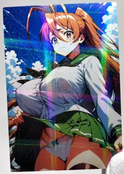 Highschool of the Dead Rei Miyamoto Sexy Anime Waifu Girl Goddess Story Art Card - Image 3