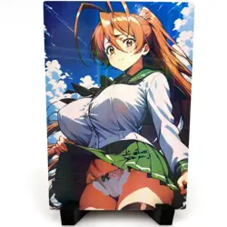 Highschool of the Dead Rei Miyamoto Sexy Anime Waifu Girl Goddess Story Art Card - Image 4
