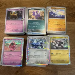 POKEMON HOLO/REVERSE HOLO ONLY 300+ Card Lot Years 2020+ Rev1 - Image 5