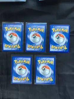 Pokemon Cards: Triumphant 5 Card Reverse Holo Lot - Image 2