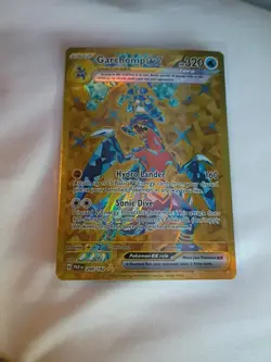 Pokemon Garchomp TCG EX Holo Card 260/182 Sv04: Paradox Rift - Image 1