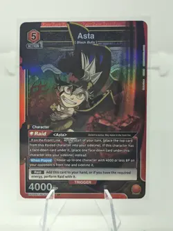 Asta SR Black Clover UE08BT/BCV-1-075 Union Arena Card - Image 1
