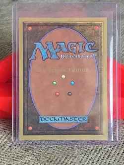 1993 MTG Magic the Gathering Collectors' Edition Scrubland Card NM+ Condition - Image 2