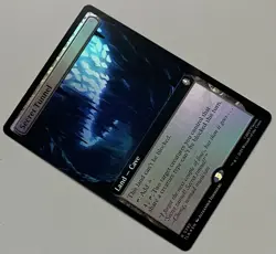 MTG Avatar: TLA Secret Tunnel Land - Cave RARE FOIL #0392 - Image 2