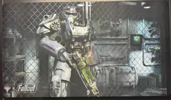 Mousepad Fallout Puresteel Paladin Oversized Mousepad Standard Gaming Playmat - Image 1