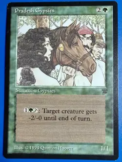 1 BANNED MTG | Pradesh G | Legends | 1994 | Magic The Gathering | NM - Image 1