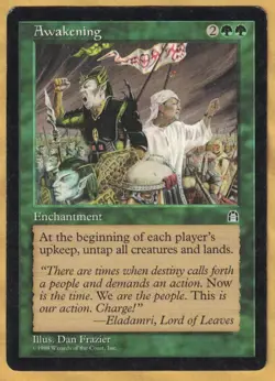 Awakening (Stronghold, Rare, English, 1998) LP MTG - Image 1