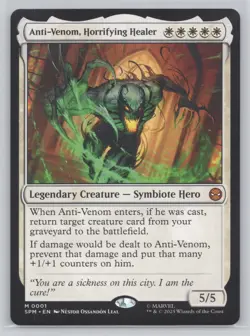 Anti-Venom, Horrifying Healer Normal M Marvel's Spider-Man 1 NM - Image 1