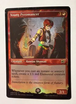 Young Pyromancer #8 (Foil) (LP) Signature Spellbook Chandra SS3 Magic MTG - Image 1