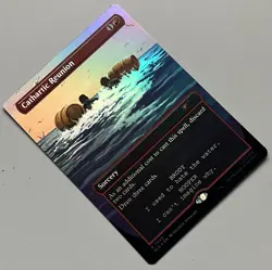 MTG Secret Lair Drop Cathartic Reunion Sorcery RARE FOIL #7045 - Image 2