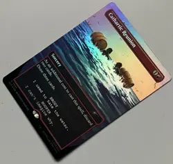 MTG Secret Lair Drop Cathartic Reunion Sorcery RARE FOIL #7045 - Image 3