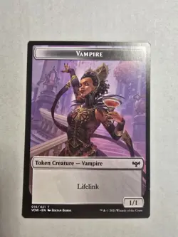 Vampire Blood Token Innistrad: Crimson Vow Regular - Image 1