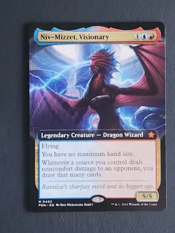Niv-Mizzet, Visionary (Extended Art) Foundations Regular - Image 1