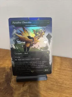 Paradise Chocobo - Birds of Paradise (Borderless) FIC 0483 Foil Promo - Image 1