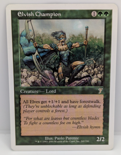 Elvish Champion 7th Edition Regular HP MTG - Image 1