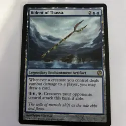 MTG Magic the Gathering Bident of Thassa (42/260) Theros MP - Image 1