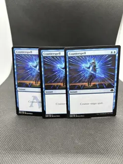 ***COUNTERSPELL X3***MTG DOMINARIA+MODERN HORIZONS - Image 1