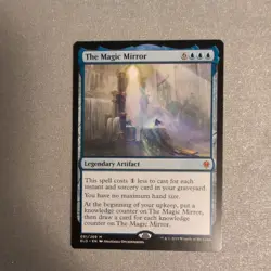 The Magic Mirror (ELD-051) Throne of Eldraine NM mythic mtg no maximum hand size - Image 1