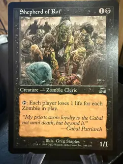 MTG Magic the Gathering Onslaught Shepherd of Rot - Image 1