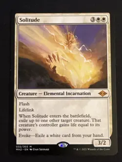 1x Solitude (032) Modern Horizons 2 LP MTG Magic the Gathering x1 MKE - Image 1