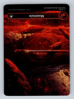 MTG Mountain (0265) (Borderless) Edge of Eternities Foil NM - Image 1