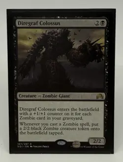 Diregraf Colossus Light Play, English Shadows Over Innistrad MTG Magic - Image 1