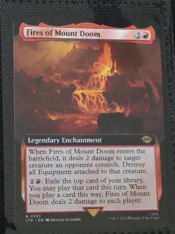 Fires of Mount Doom (Extended Art) X1 LTR MTG The Lord of the Rings B1 - Image 1