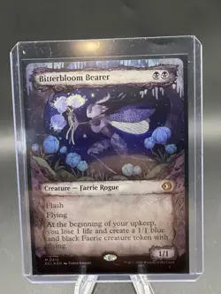 Bitterbloom Bearer Lowryn ECL Magic The Gathering 0310 Foil Borderless - Image 1