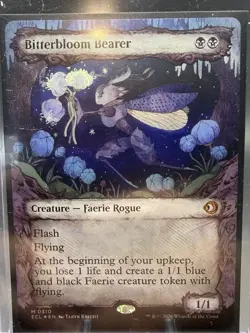 Bitterbloom Bearer Lowryn ECL Magic The Gathering 0310 Foil Borderless - Image 2