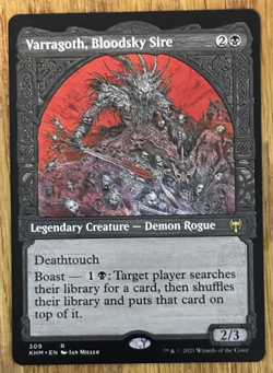 MTG Kaldheim, Varragoth, Bloodsky Sire - Showcase - Image 1