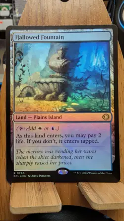 MTG: Lorwyn Eclipsed - Hallowed Fountain FOIL! - Image 1
