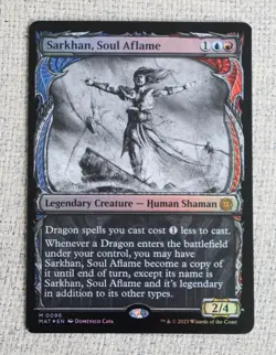 Sarkhan, Soul Aflame (Showcase) March of the Machine: The Aftermath Foil - Image 1