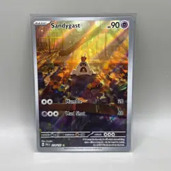 Sandygast 214/193 Illustration Rare Paldea Evolved Pokemon Card NM - Image 1