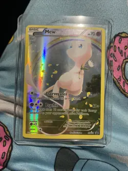 Mew XY110 - XY Black Star Promo Holo Foil Full Art Pokemon Card - Near Mint ! - Image 1
