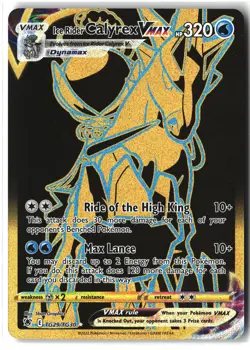 Ice Rider Calyrex VMAX ⭐ TG29/TG30 Holo Astral Radiance Pokemon NM - Image 1