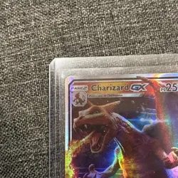 Pokemon TCG Charizard GX SM195 Holo -- Near Mint - Image 2
