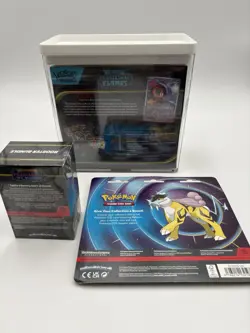 Pokemon Phantasmal Flames ETB + Booster Bundle + 3 Pack Blister Sealed (Raikou) - Image 2