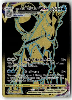 Ice Rider Calyrex VMAX ⭐ TG29/TG30 Holo Astral Radiance Pokemon NM - Image 1