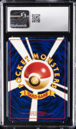 1999 POKEMON JPN GYM 2: CHALLENGE FROM THE DARKNESS BLAINE'S VULPIX CGC 7.5 - Image 2