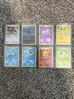 Pokemon Eeveelution Black White Promo Set BW87 88 89 90 91 92 93 94 Eevee - Image 1