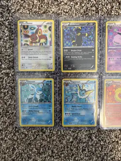 Pokemon Eeveelution Black White Promo Set BW87 88 89 90 91 92 93 94 Eevee - Image 2